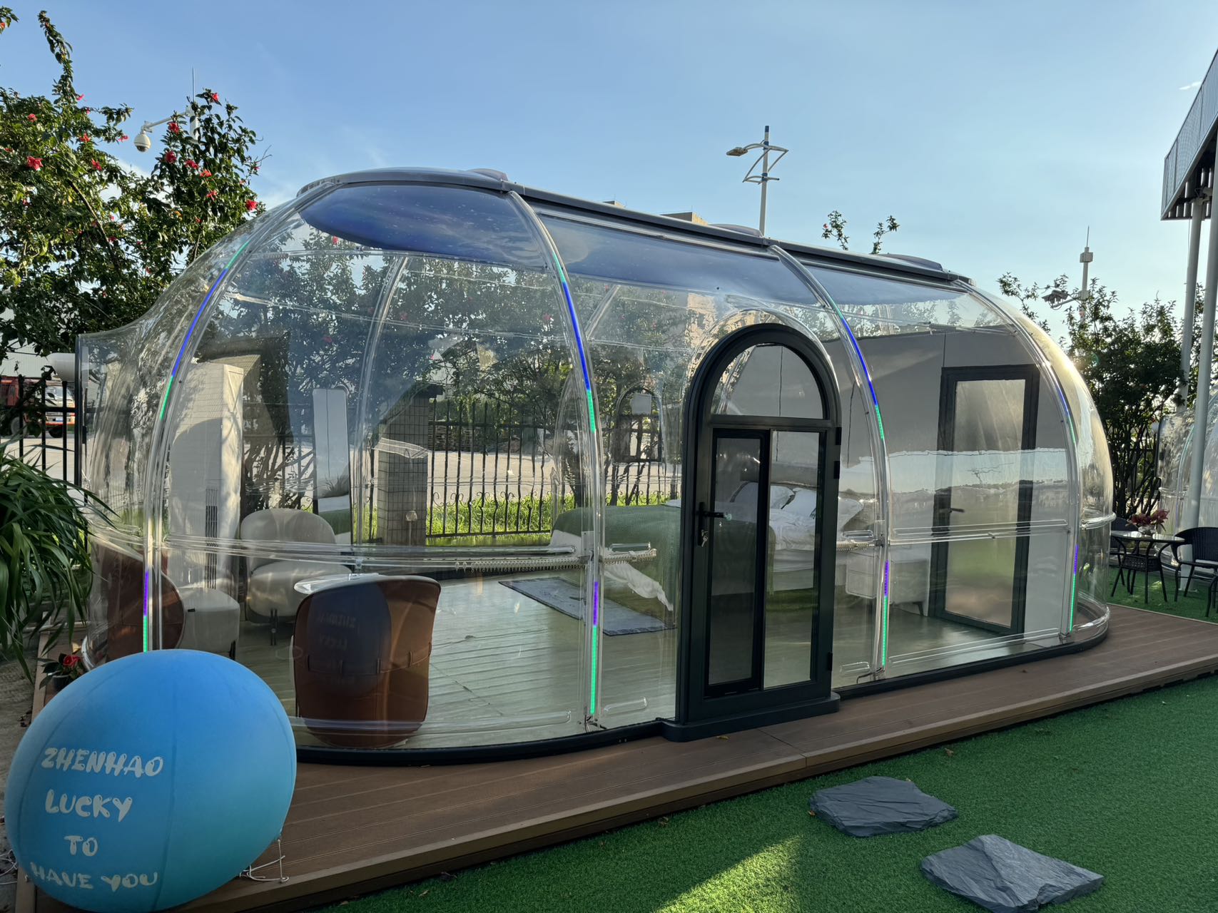 7.8-Meter Transparent Starry P - Plastic Dome Clear avis et prix