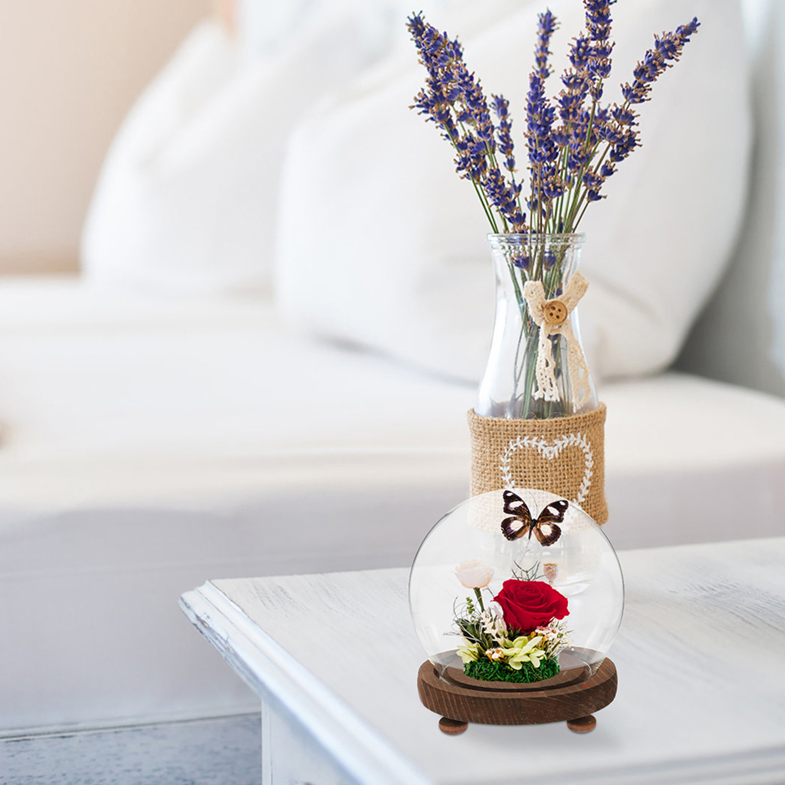 Spherical Glass Cover Ornament - Plastic Dome Clear avis et prix