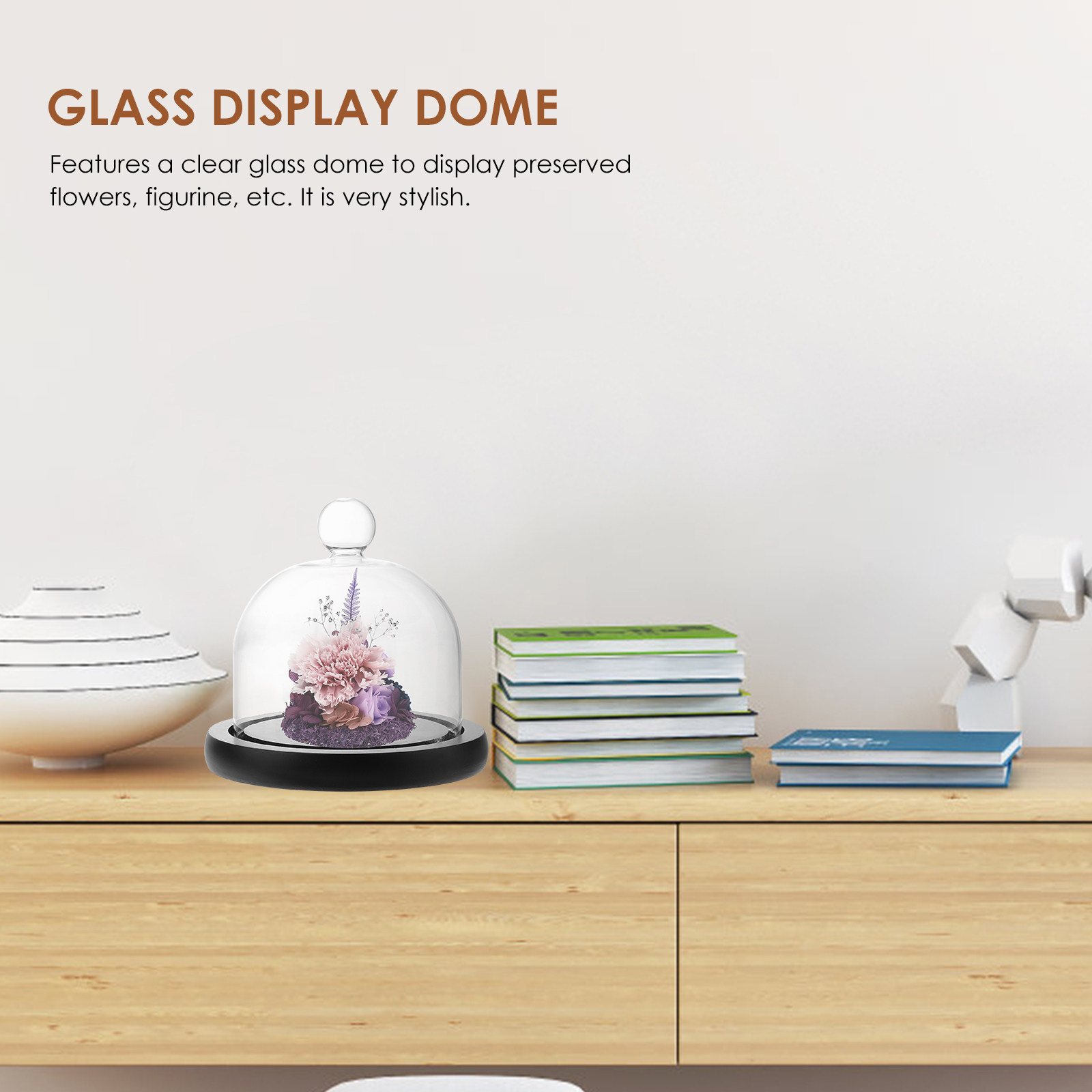 Clear Glass Display Dome for P - Plastic Dome Clear avis et prix