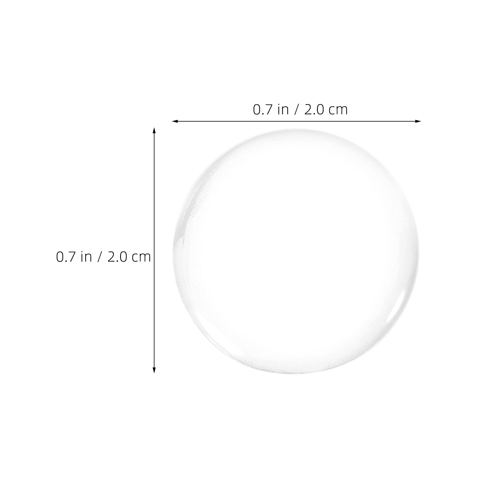 40Pcs Epoxy Dome Stickers Clea - Plastic Dome Clear avis et prix