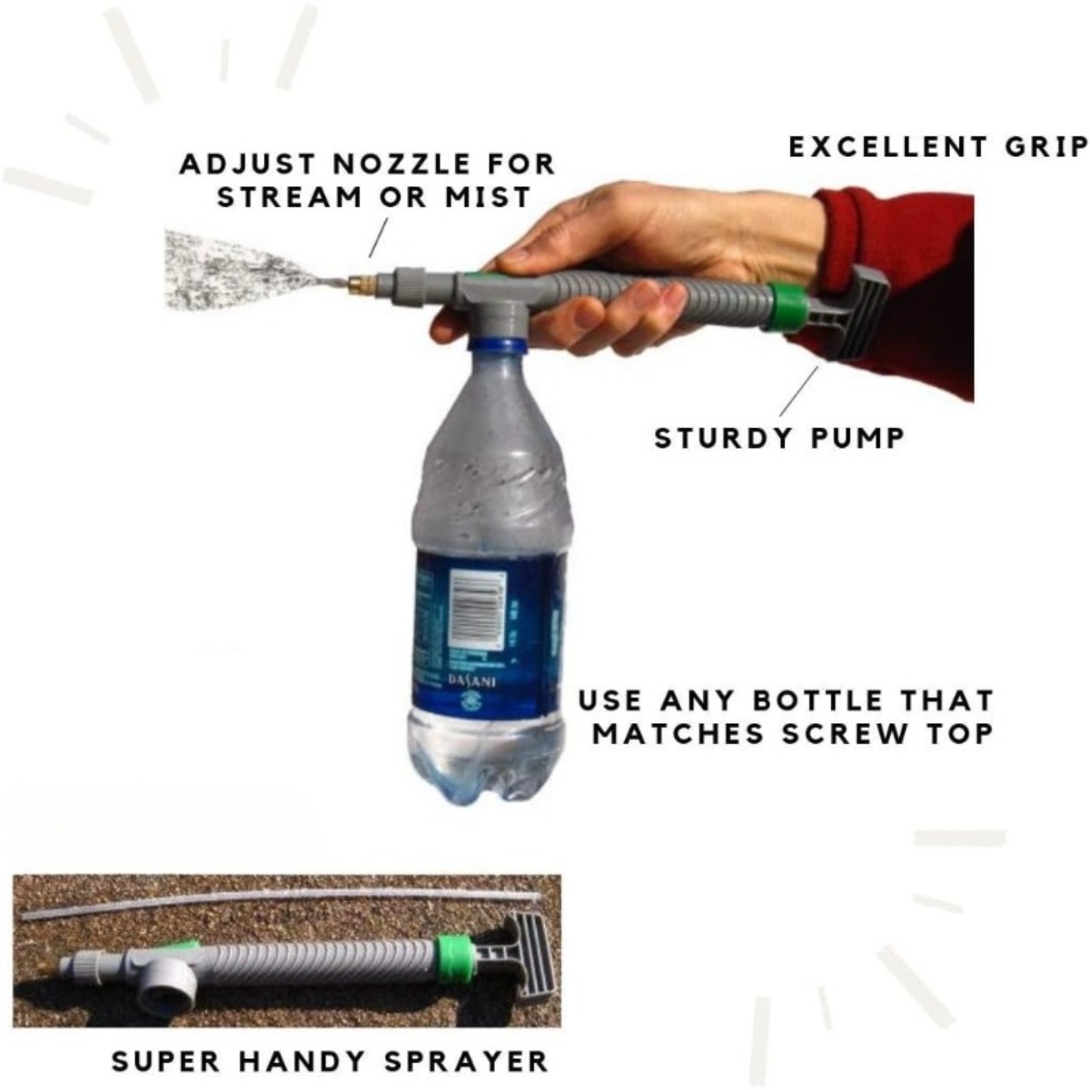 1PC Adjustable Nozzle Multi-Fu - Misting Bottle Fine avis et prix