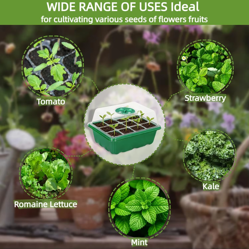 Seed Starter Tray Mini Greenho - Humidity Dome Kit avis et prix
