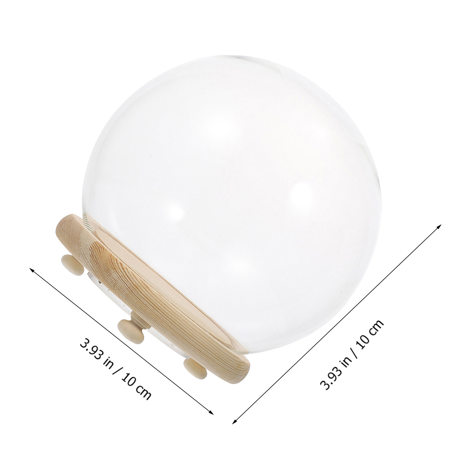 Clear Glass Dome Display Cover - Plastic Dome Clear avis et prix