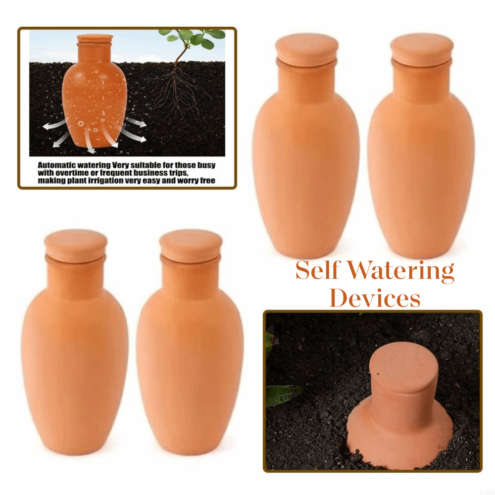 4Pcs Terracotta Material Autom - Self Watering Insert avis et prix