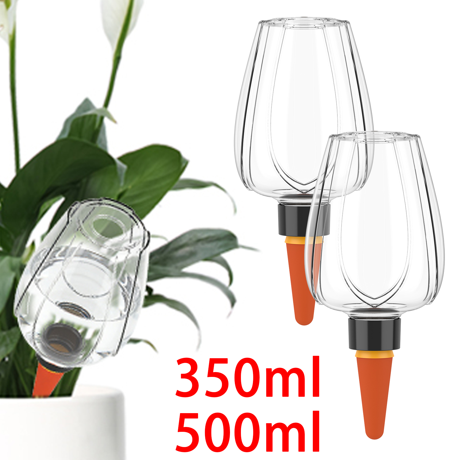 4Pcs Plant Watering Globe Clea - Self Watering Insert avis et prix