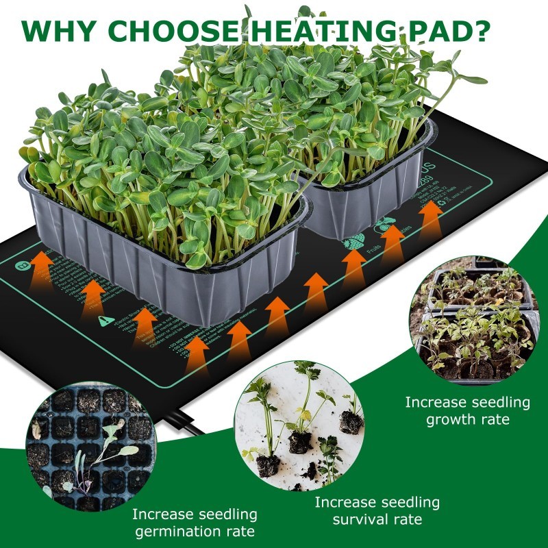 Seedling Heating Mat  Indoor P - Rooting Gel Clone avis et prix