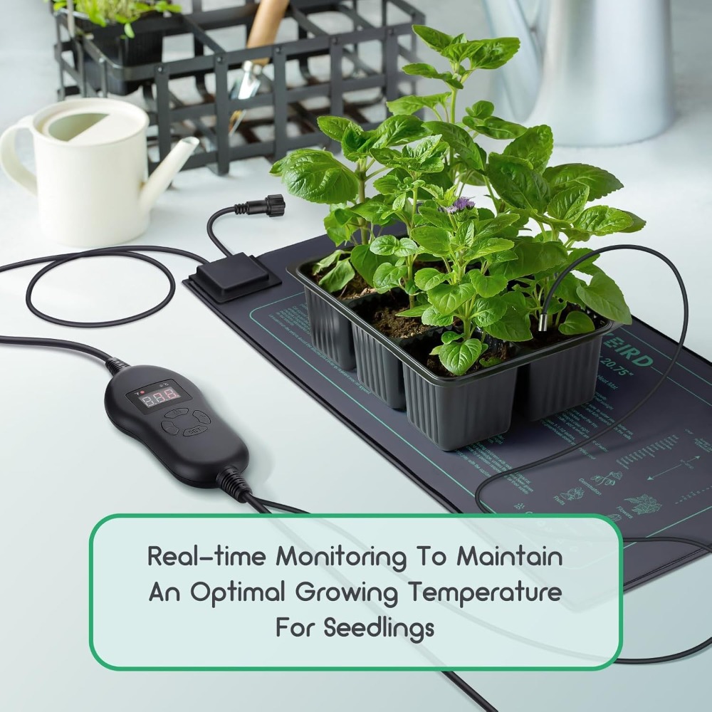 4 Pack Seedling Heat Mat with  - Heat Mat Seedling avis et prix