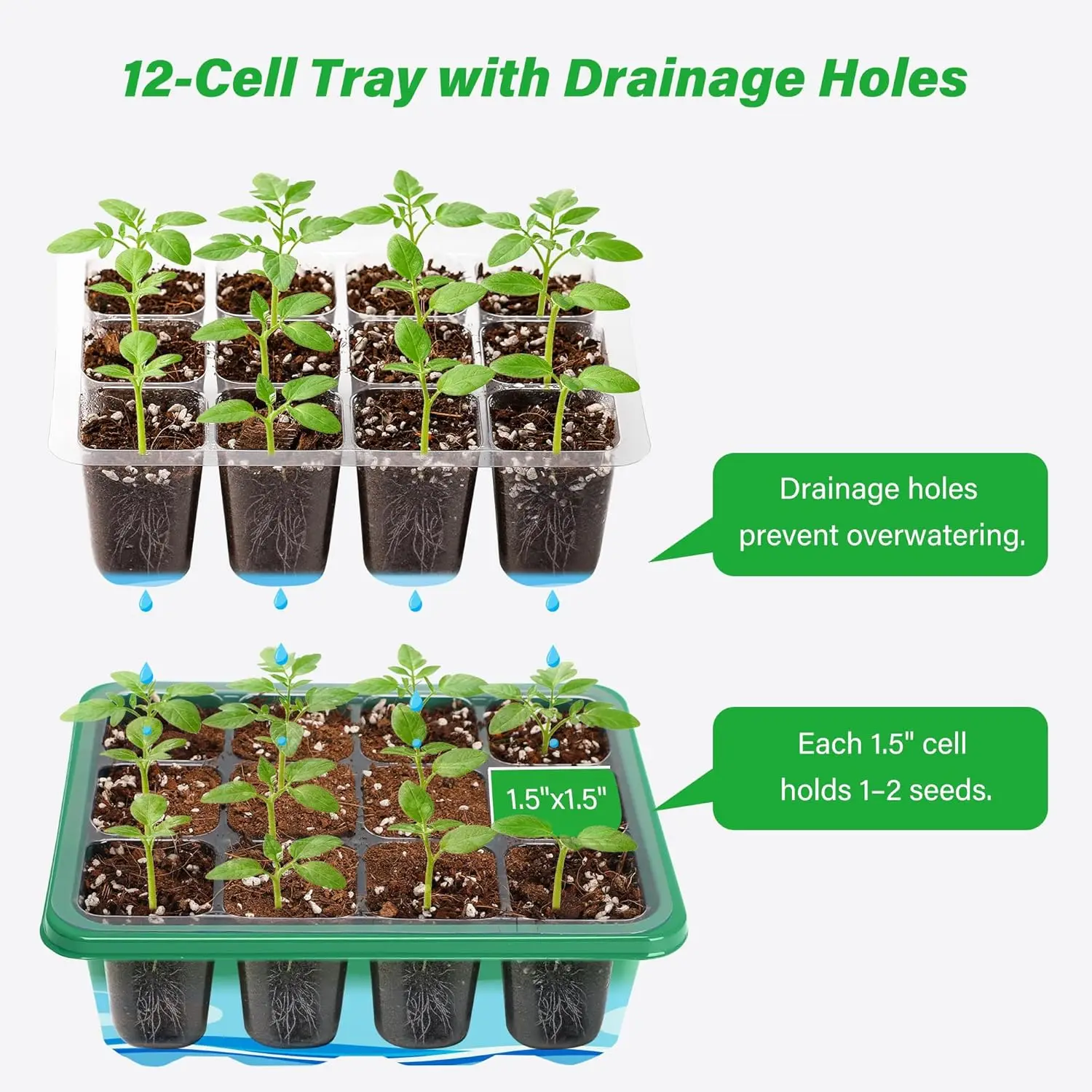 6/12 Grids Growing Starting Nu - Humidity Dome Kit avis et prix