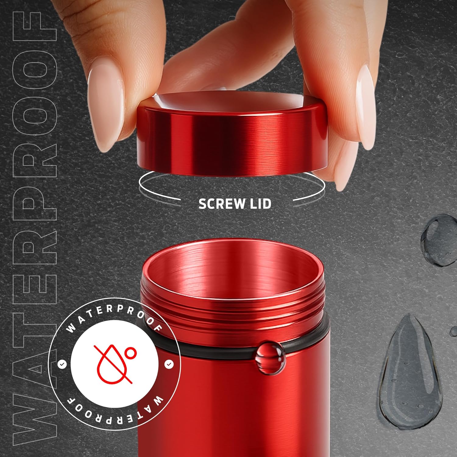 50ml Smell Proof Aluminum Jar  - Misting Bottle Fine avis et prix