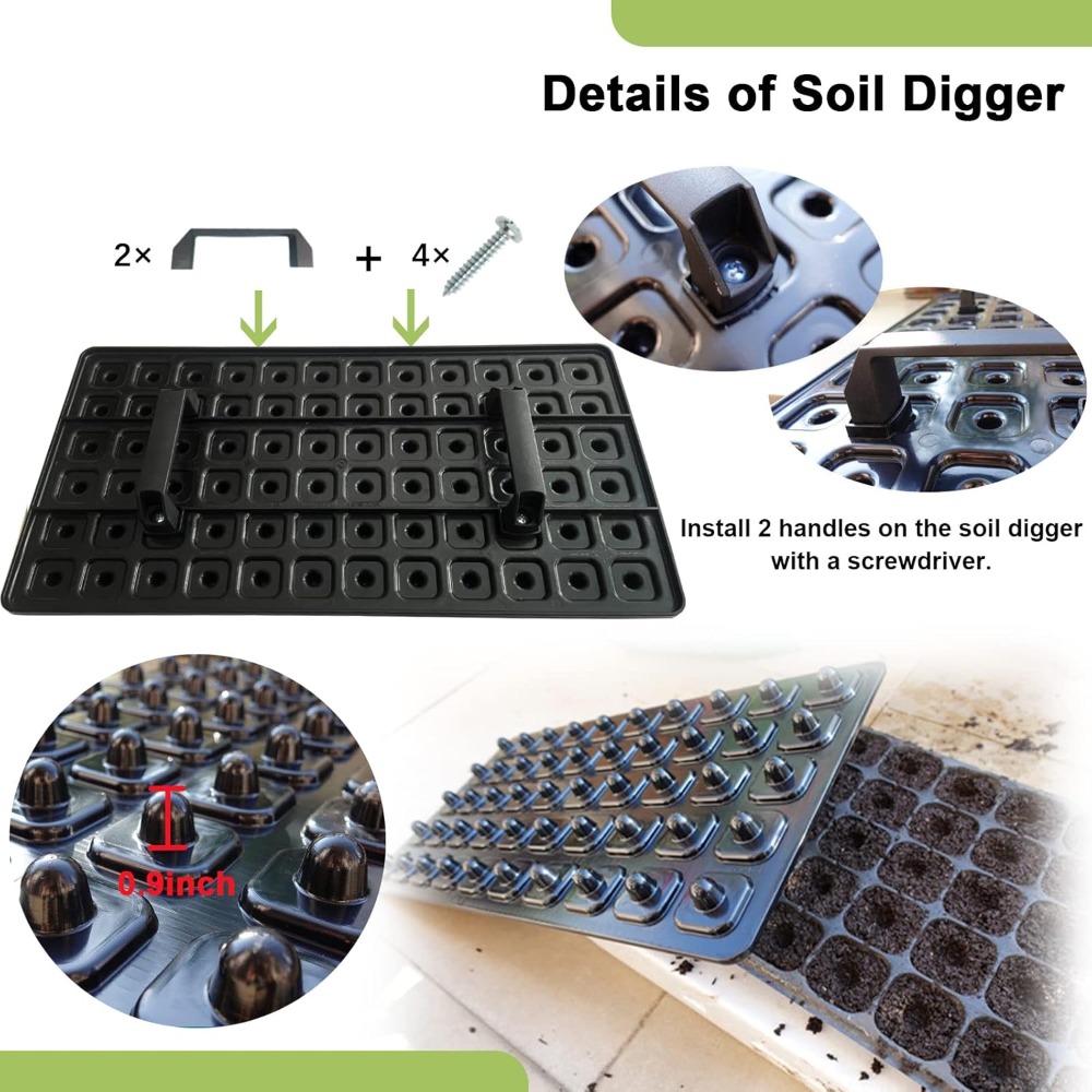 72 Cell Seed Starter Trays wit - Propagation Tray 72 avis et prix