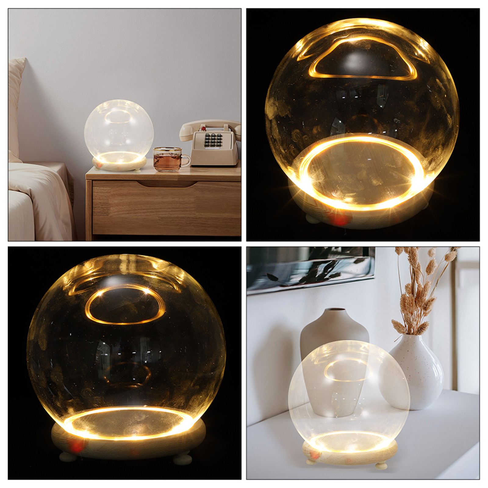 Eternal Flower Glass Cover Cle - Plastic Dome Clear avis et prix