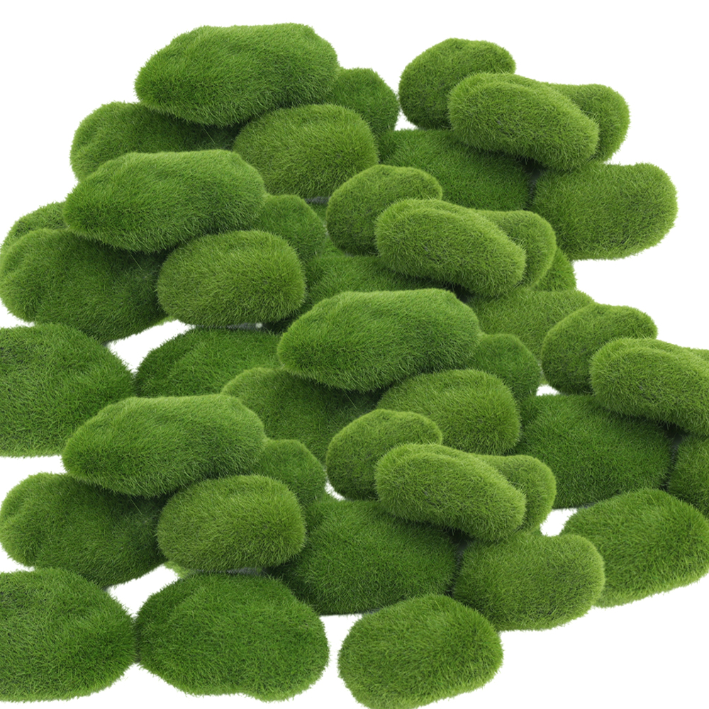 Artificial Green Moss Stones f - Sphagnum Moss Dry avis et prix