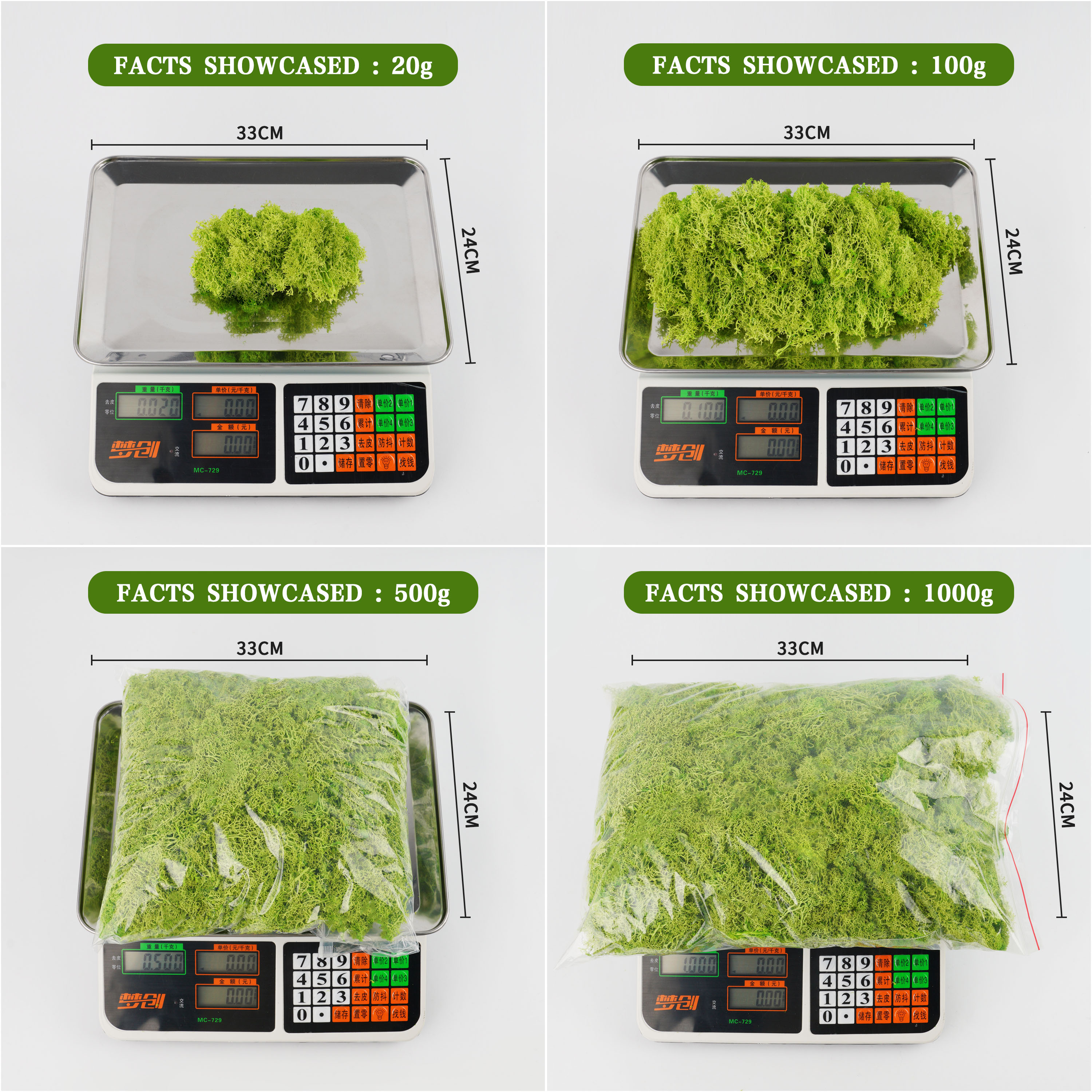 20/80g Eternal Life Moss Grass - Sphagnum Moss Dry avis et prix
