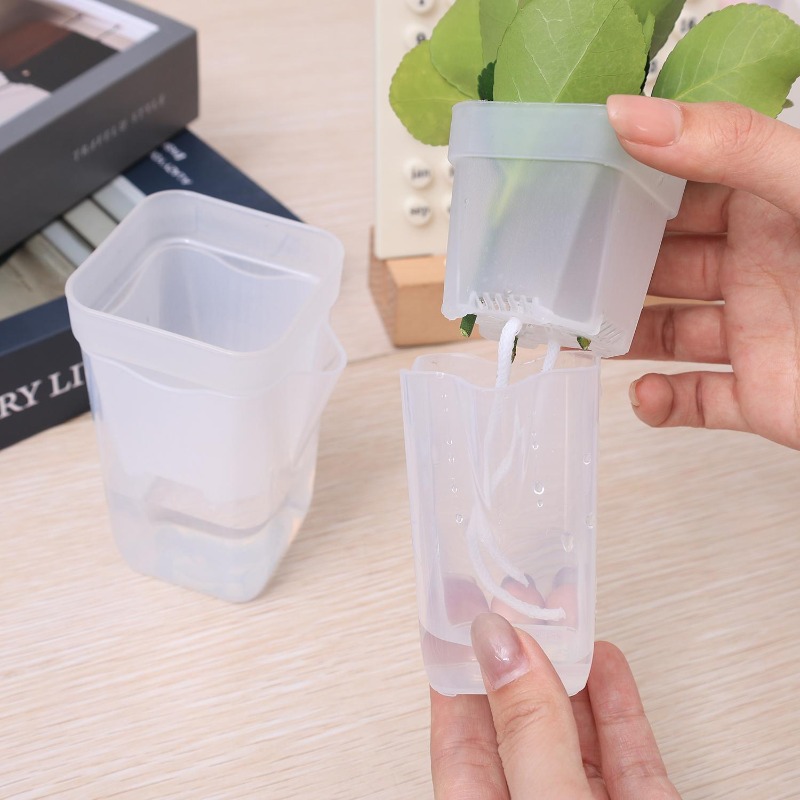 Transparent Flower Plant Pot S - Self Watering Insert avis et prix