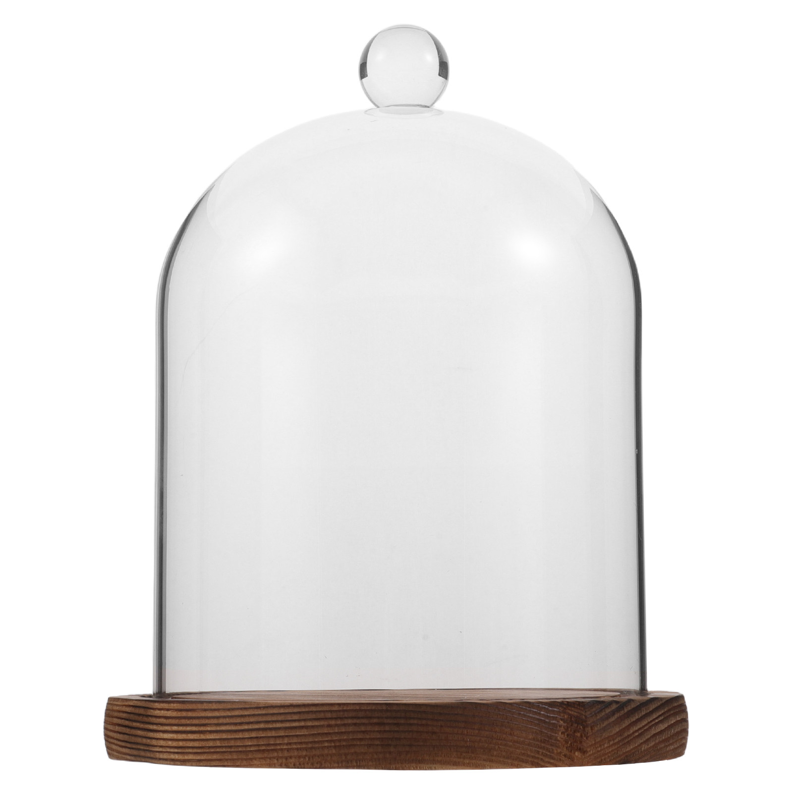 Clear Glass Bell Jar Dome for  - Plastic Dome Clear avis et prix