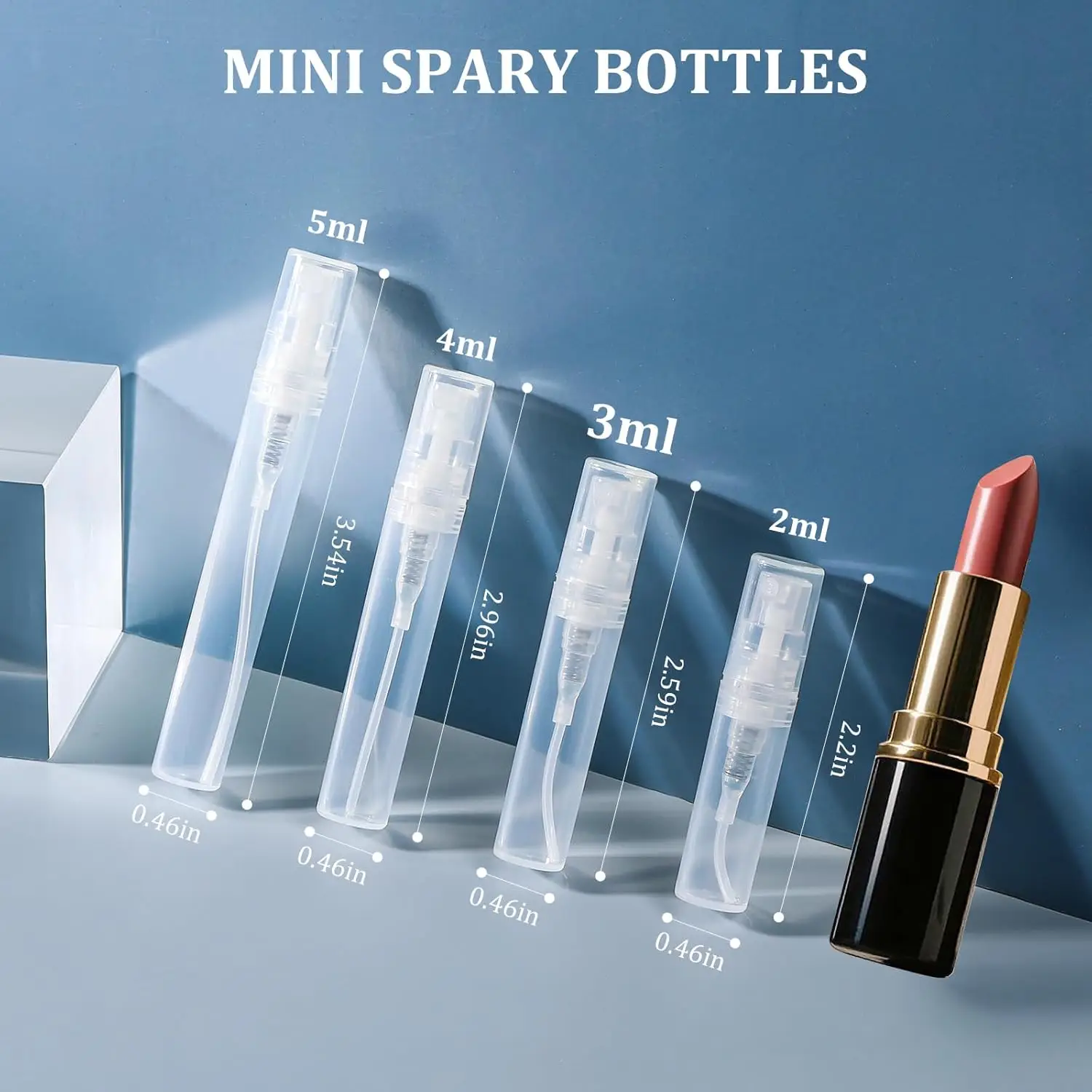 3 ml Mini Spray Bottles, 10 Pa - Misting Bottle Fine avis et prix