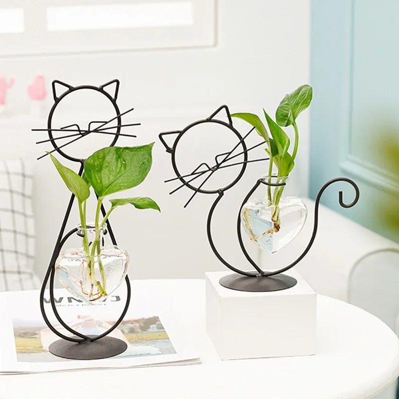 Hydroponic Glass Heart Vase Wi - Propagation Station Vase avis et prix
