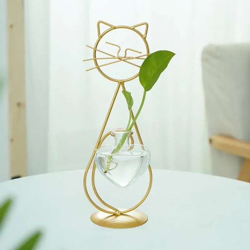 Hydroponic Glass Heart Vase Wi - Propagation Station Vase avis et prix
