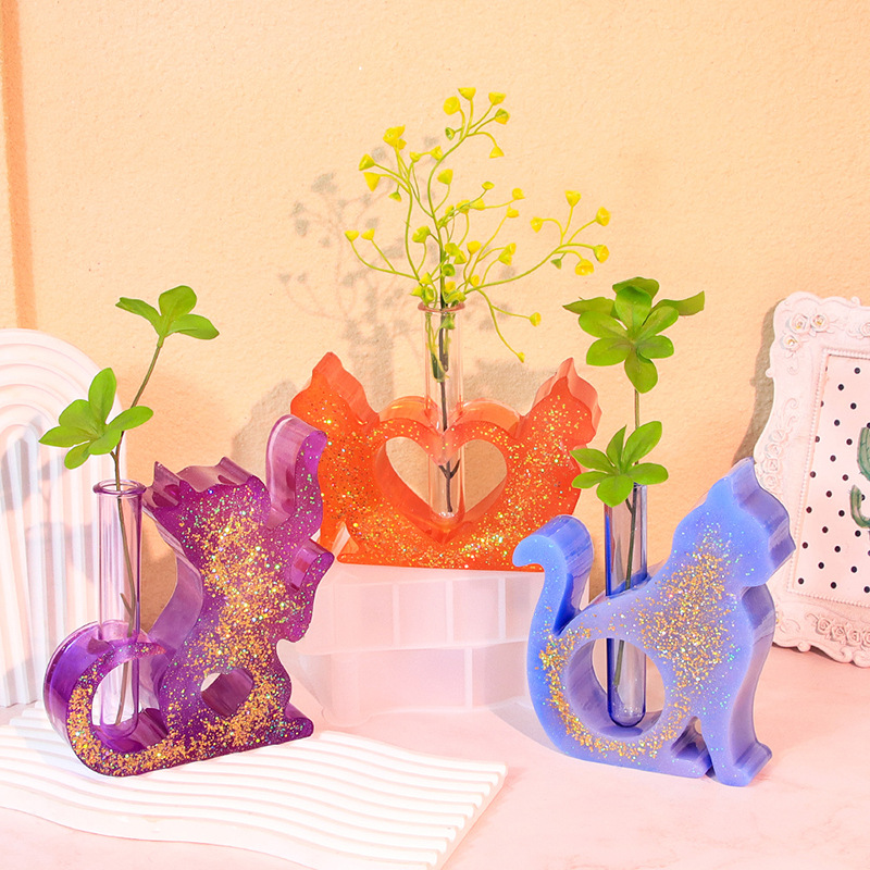 Cat Shaped Resin Molds Vase Si - Propagation Station Vase avis et prix