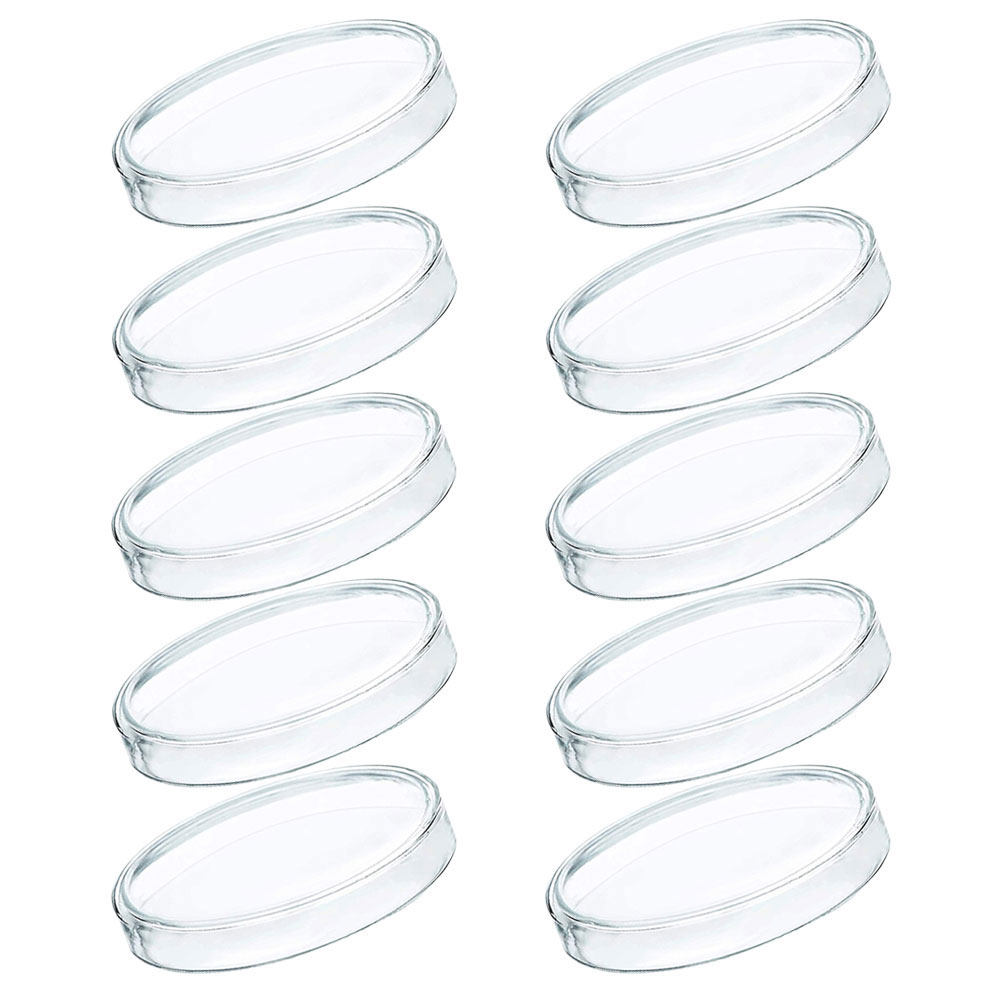 10Pcs Plastic Petri Dishes Tra - Agar Tissue Culture avis et prix