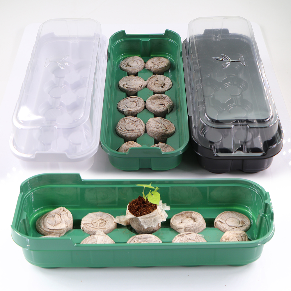 10 Cells Seedling Trays Germin - Peat Pellet Tray avis et prix