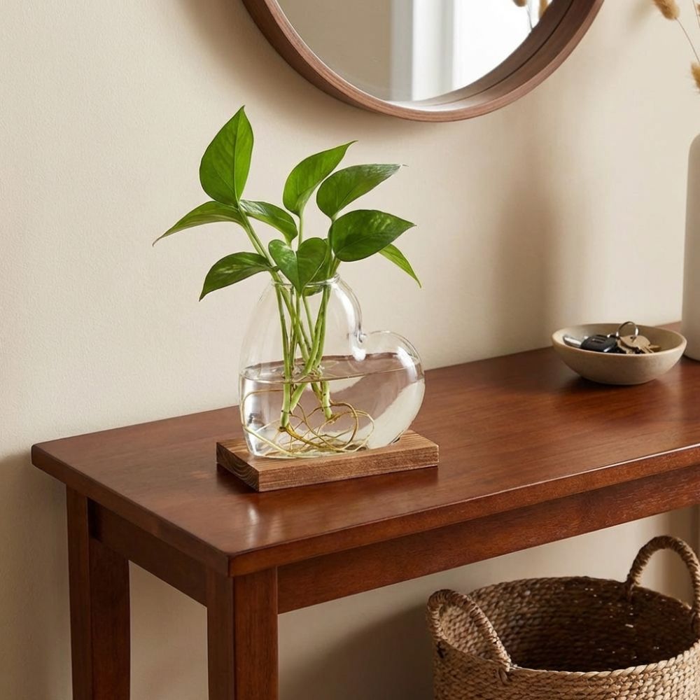 Transparent Hydroponic Glass V - Propagation Station Vase avis et prix