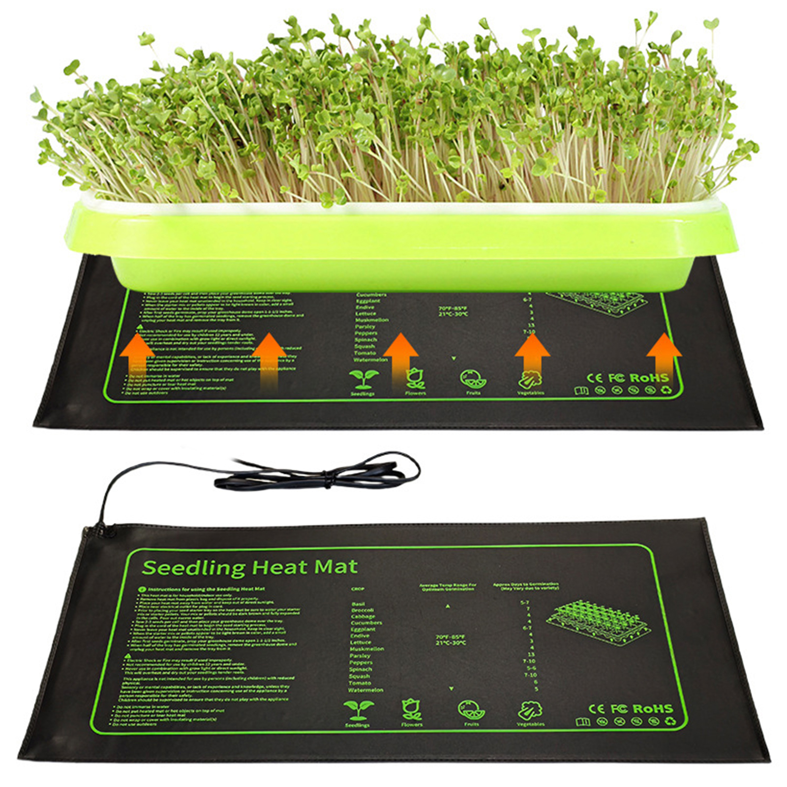 Waterproof Seedling Heat Mat 1 - Heat Mat Seedling avis et prix