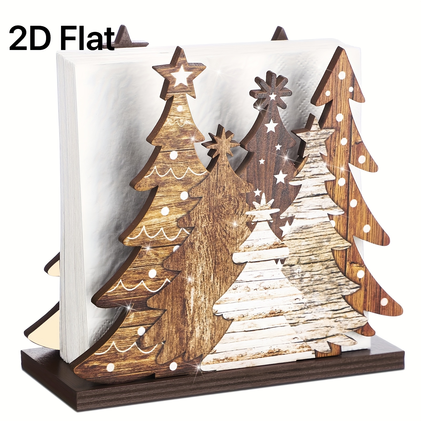 1pc 2D Flat Christmas Tree Tis - Agar Tissue Culture avis et prix