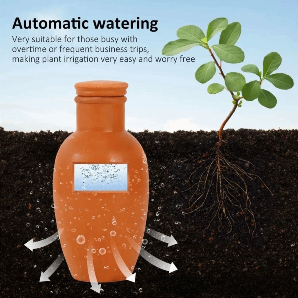 4Pcs Terracotta Material Autom - Self Watering Insert avis et prix
